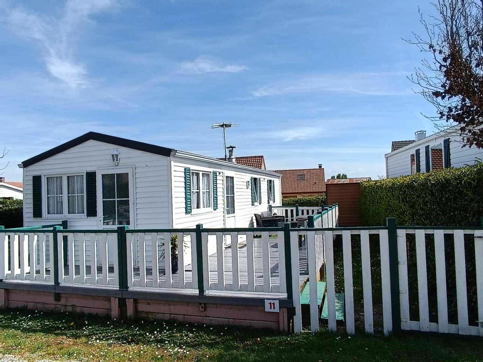 Mobil Home Cristal Biville-sur-Mer 外观 照片