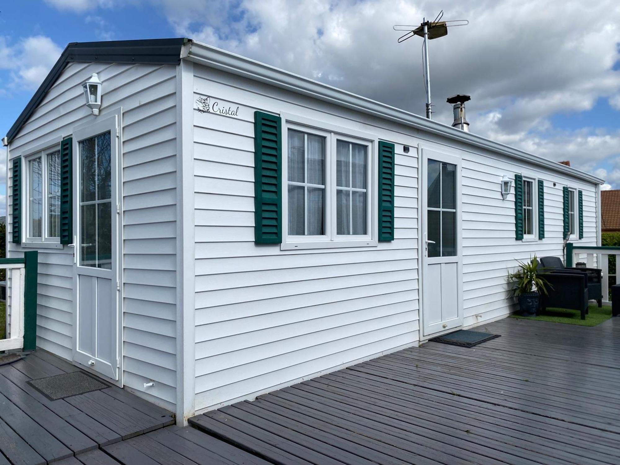 Mobil Home Cristal Biville-sur-Mer 外观 照片