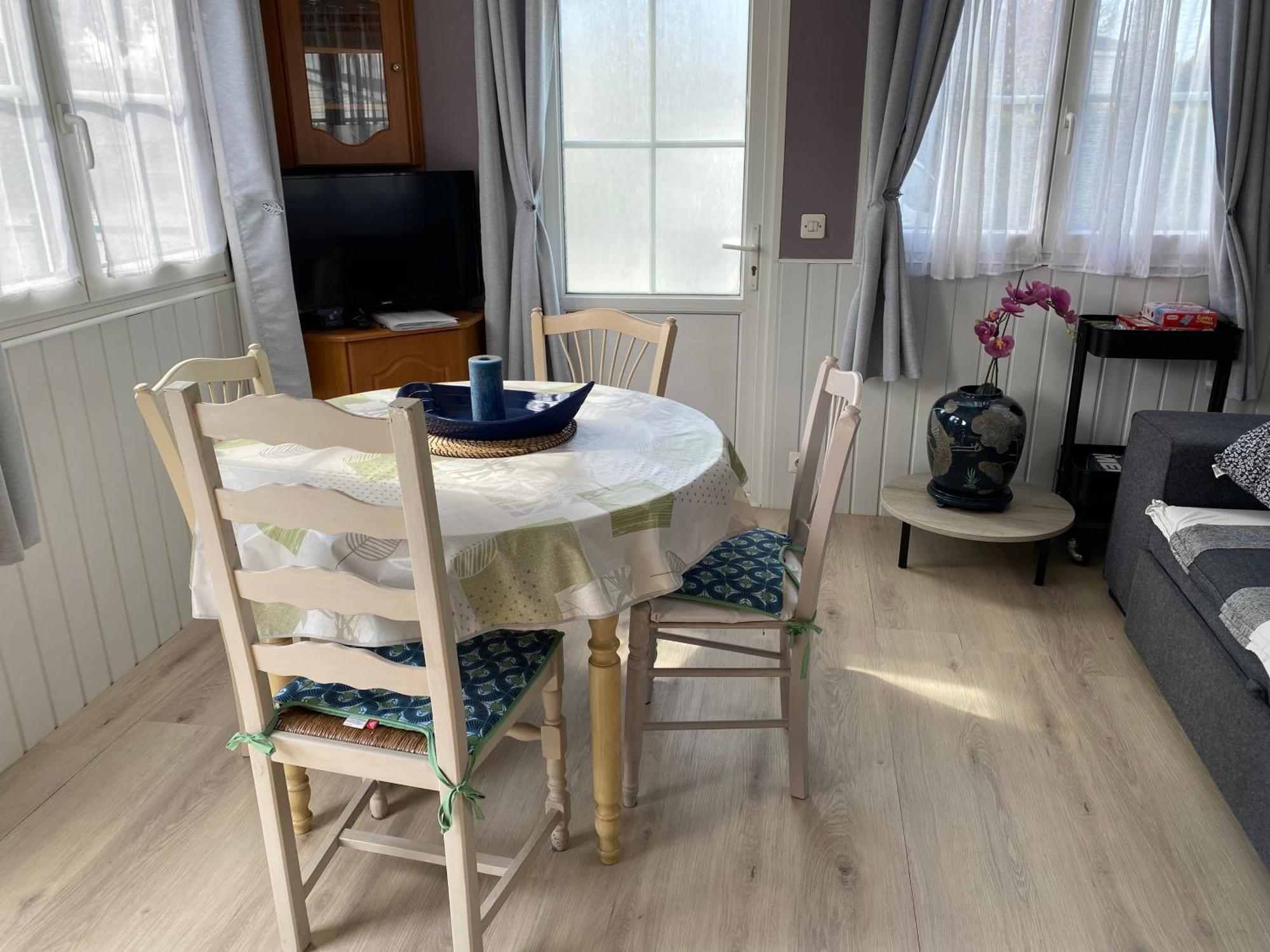 Mobil Home Cristal Biville-sur-Mer 外观 照片