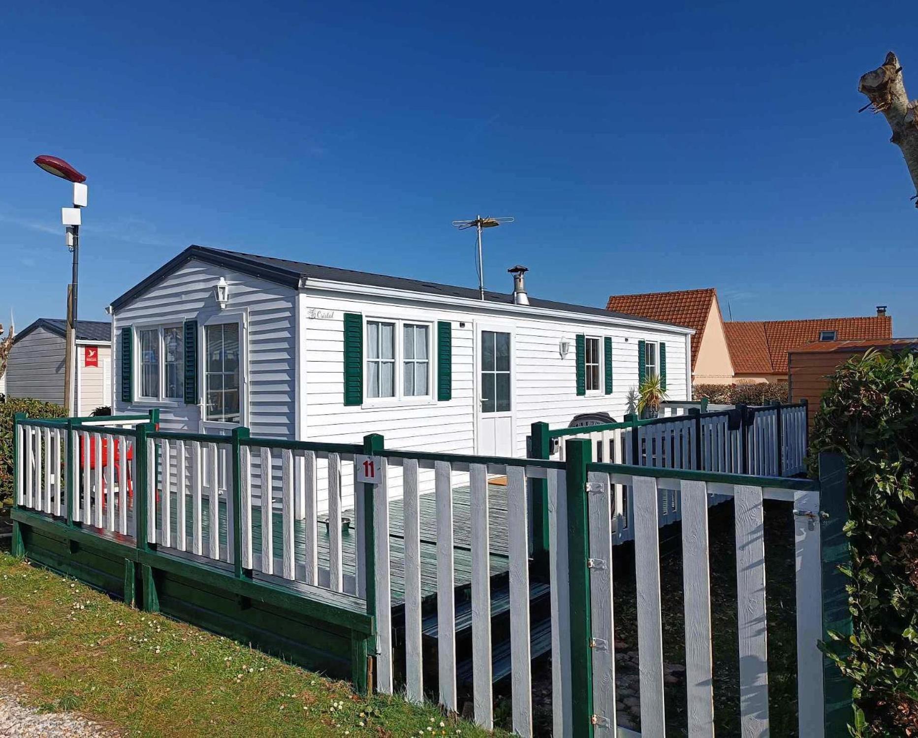 Mobil Home Cristal Biville-sur-Mer 外观 照片